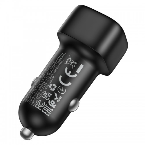 Автомобільний зарядний пристрій BOROFONE BZ34B Cloud PD38W(1C1A) car charger Black