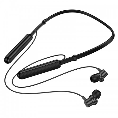 Бездротові спортивні навушники BOROFONE BE72 Sun neck hanging BT earphones Black