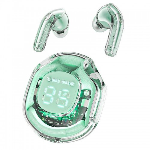 Бездротові навушники TWS ACEFAST T8 Crystal Mint Green