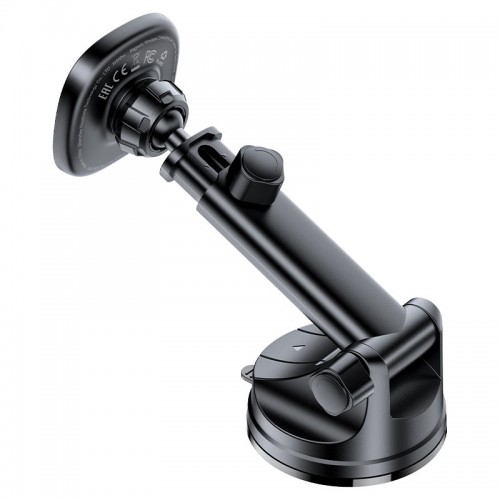 Автотримач для телефона з БЗП ACEFAST D47 magnetic wireless charging car holder for dashboard Black