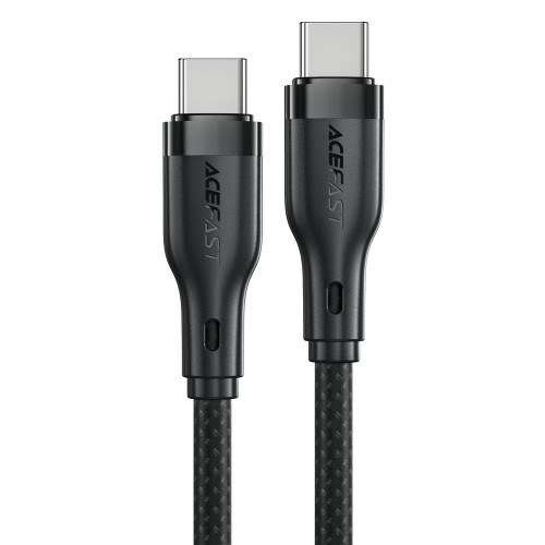 Кабель ACEFAST C8-03 USB-C на USB-C для зарядки и передачи данных, черный