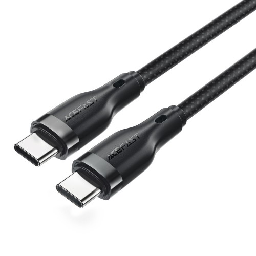 Кабель ACEFAST C8-03 USB-C на USB-C для зарядки и передачи данных, черный