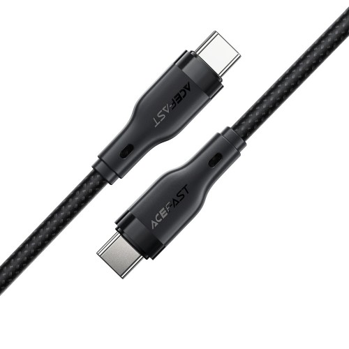 Кабель ACEFAST C8-03 USB-C на USB-C для зарядки и передачи данных, черный