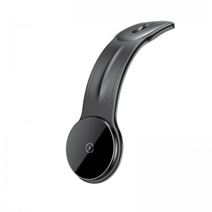 Автотримач для телефона з БЗП ACEFAST D21 Velcro in-car wireless charging holder Black