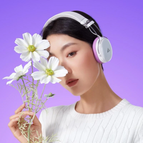 Беспроводные накладные наушники ACEFAST H7 с активным шумоподавлением, Pearl White