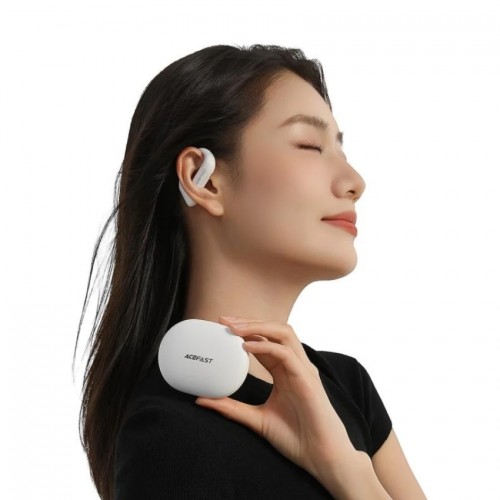 Бездротові навушники TWS ACEFAST FA002 ACEFIT Air wireless earbuds, ENC, IP54, White