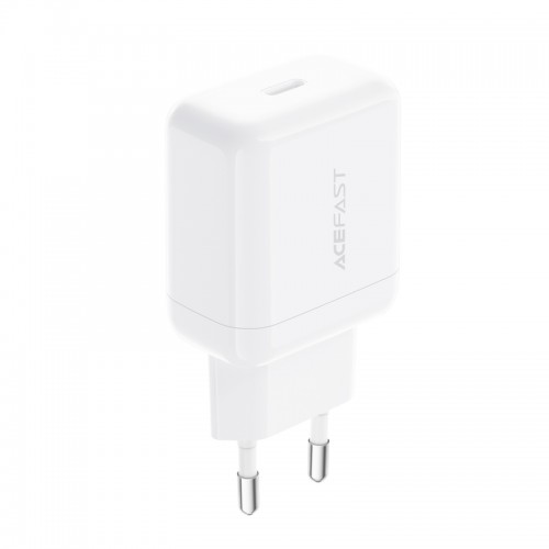 Мережевий зарядний пристрій ACEFAST A130 PD20W single USB-C charger White