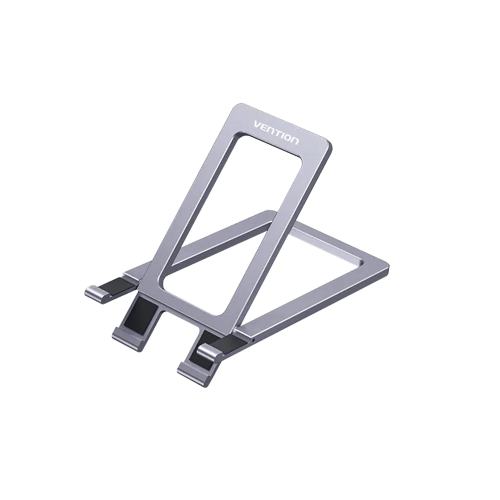Тримач для телефона Vention Portable Cell Phone Stand Holder for Desk Aluminum Alloy Type Gray (KCZH0)