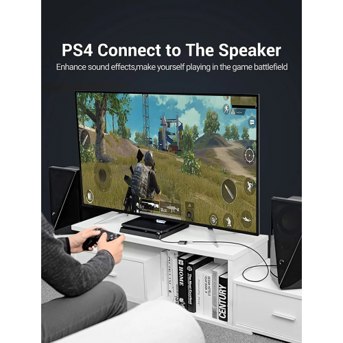 Адаптер Vention USB внешняя звуковая карта 0,15 м серый металлический тип (CDKHB)