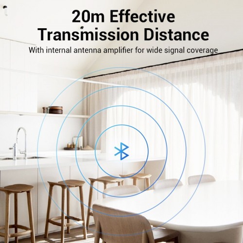 Адаптер Vention USB Bluetooth 5.0, белый (CDSW0)