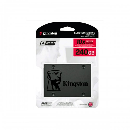 Накопичувач SSD Kingston SSDNow A400 240GB 2.5" SATAIII 3D NAND