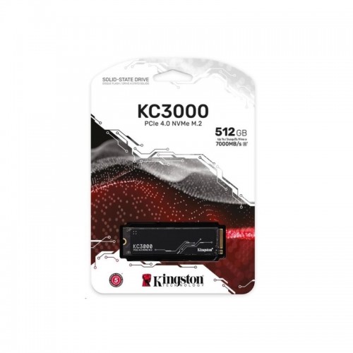 Накопичувач SSD M.2 Kingston KC3000 512GB NVMe 2280 PCIe 4.0 x4 3D NAND TLC