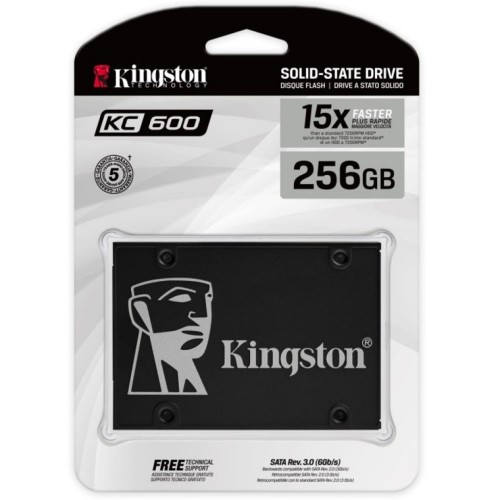 Накопитель SSD Kingston KC600 256GB 2.5" SATAIII