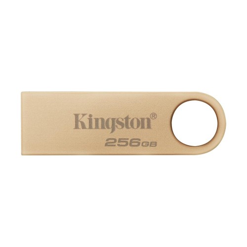 Флеш-накопичувач Kingston USB 3.2 SE9 G3 256GB 220MB/s Metal/Gold