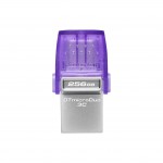 Флешка 256GB Kingston USB 3.2 DT microDuo 3C (Type-A/Type-C) (200Mb/s)