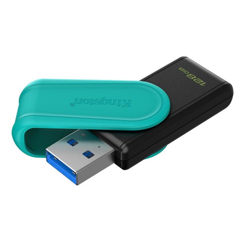 Флеш-накопичувач Kingston USB 3.2 DT Exodia S 128GB Black/Turquoise
