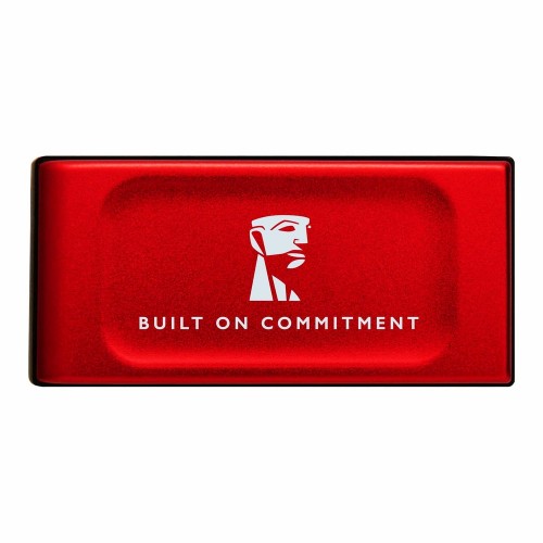 Портативний SSD Kingston XS1000R BOC 1TB USB 3.2 Gen2 Type-C 3D NAND Red