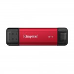 Портативний SSD Kingston Dual USB-A/C 2TB Dual Portable 1050MB/s USB 3.2 Gen 2 Red/Black
