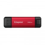 Портативний SSD Kingston Dual USB-A/C 512GB Dual Portable 1050MB/s USB 3.2 Gen 2 Red/Black