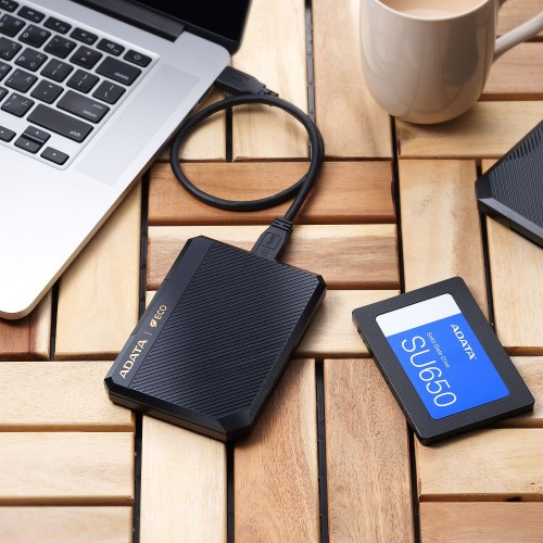 Зовнішня кишеня для накопичувача A-DATA EC600 для 2.5'' HDD/SSD USB3.2 Gen2 Black
