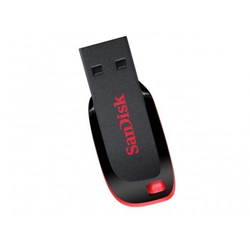 Флэш-накопитель SanDisk USB 2.0 Cruzer Blade 32 ГБ Black/Red