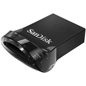Флеш-накопичувач SanDisk USB 3.1 Ultra Fit 256Gb (130Mb/s) Black