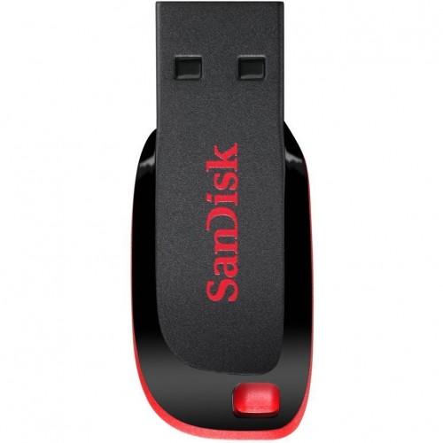 Флеш-накопичувач SanDisk USB 2.0 Cruzer Blade 16Gb Black/Red