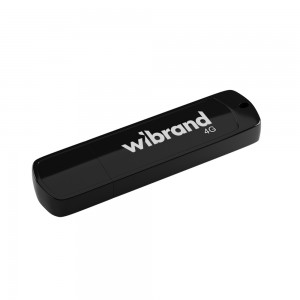 Флеш-накопичувач Wibrand USB 2.0 Grizzly 4Gb Black