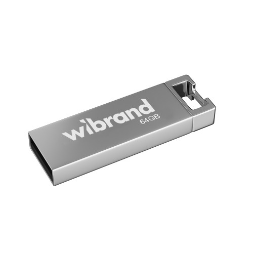 Флеш-накопичувач Wibrand USB 2.0 Chameleon 64Gb Silver