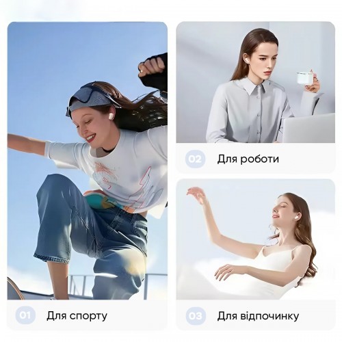 Беспроводные наушники TWS Usams US-TD22 Earbuds — серия TD, белый