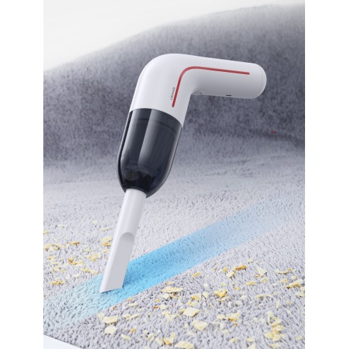 Автомобильный пылесос Usams US-ZB253 Mini Handheld Vacuum Cleaner серии LEJ, белый