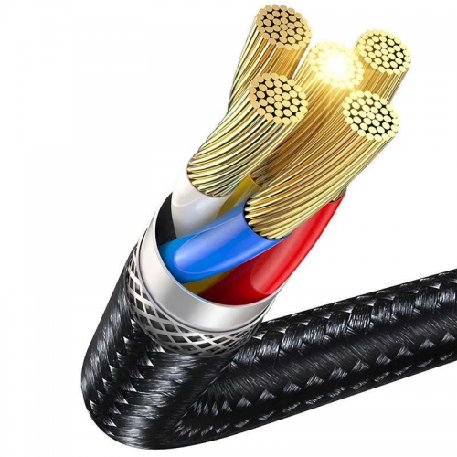 Кабель Usams US-SJ522 U71 Type-C to Lightning 20W PD Fast Charging 2m black