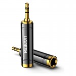 Аудіо перехідник UGREEN AV168 3.5mm Male to 6.35mm Female Adapter 1pcs(UGR-60711)