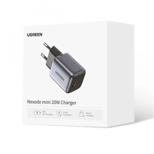 Сетевое зарядное устройство UGREEN CD318 Nexode mini 20W Charger EU (UGR-90664)