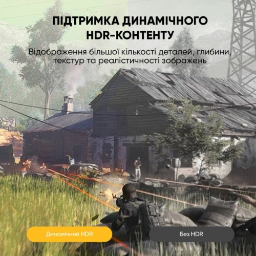 Кабель UGREEN DP114 DP 1.4 Male to Male, пластиковый корпус, в оплетке, 2 м (UGR-80392)