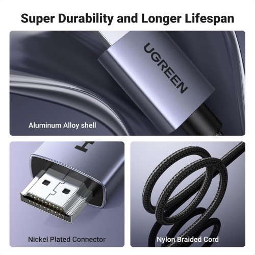 Кабель UGREEN HDMI 4K 3 м