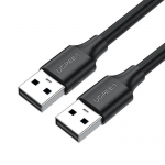 Кабель UGREEN USB 2.0 A Male to A Male Cable 2m (Black)