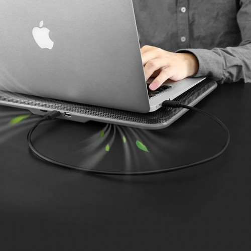 Кабель UGREEN USB 2.0 A Male to A Male Cable 2m (Black)