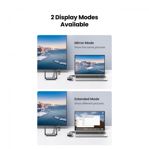 Безпровідний подовжувач UGREEN CM506 Wireless HDMI Extender Transmitter and Receiver 50m(UGR-50633A)