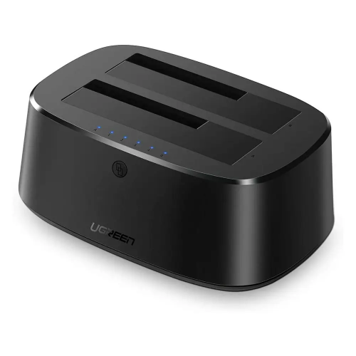 Док-станція UGREEN CM198 USB 3.0 to SATA Dual-Bay Hard Drive Duplicator/Cloner EU (UGR-50857)