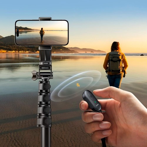Селфи-трипод UGREEN LP680 Селфи-палка штатив с Bluetooth-пультом (15609)