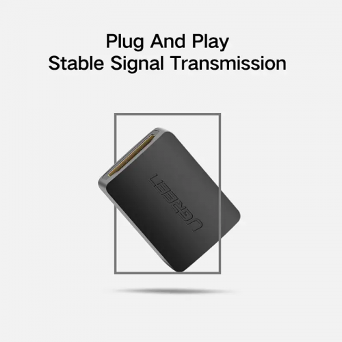 Адаптер UGREEN HDMI Female to Female Adapter (Black)(UGR-20107)