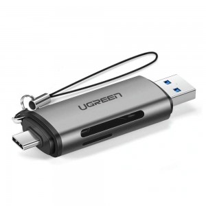 Кардридер UGREEN CM185 USB-C/USB-A Card Reader (UGR-50706)