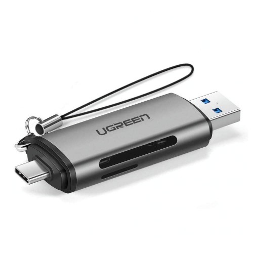 Кардридер UGREEN CM185 USB-C/USB-A Card Reader (UGR-50706)