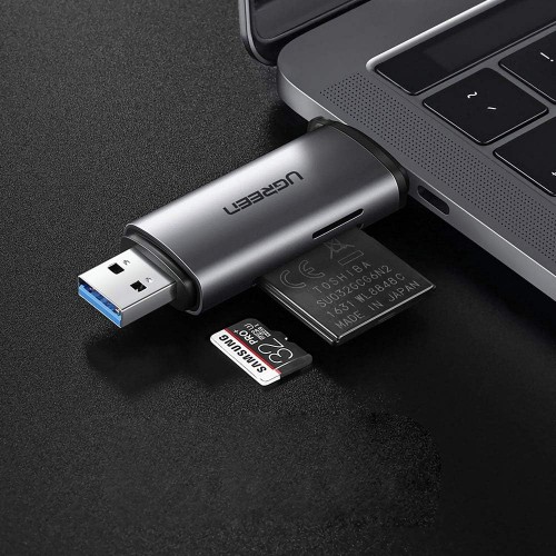 Кардридер UGREEN CM185 USB-C/USB-A Card Reader (UGR-50706)