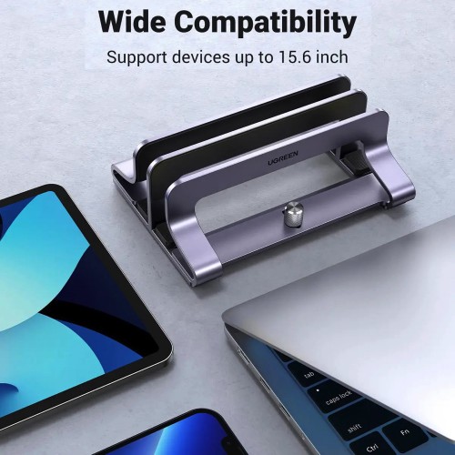 Підставка для ноутбука UGREEN LP258 Vertical Laptop Stand (Dual-slot)(UGR-60643)