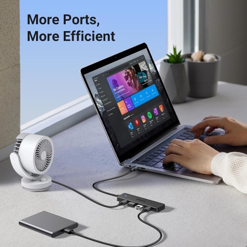USB-хаб UGREEN 4-Port USB 3.0 Hub 1m