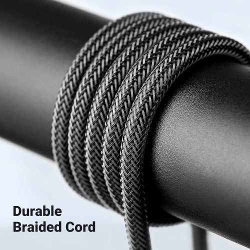 Аудиокабель UGREEN 3,5 мм TRS — двойной 6,35 мм TS, 1 м (серый)