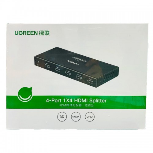 Сплиттер UGREEN HDMI 1 вход 4 выхода EU