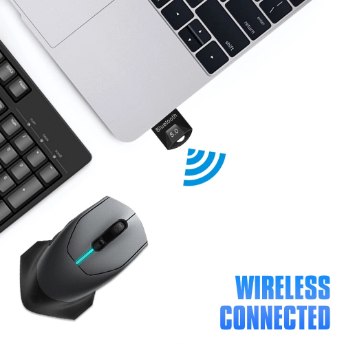 Bluetooth-адаптер ESSAGER Mini BT5.0 адаптер, чёрный